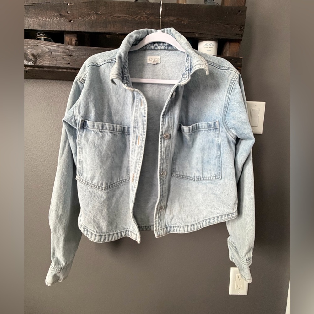 Z Supply Faded Blue Jean Jacket